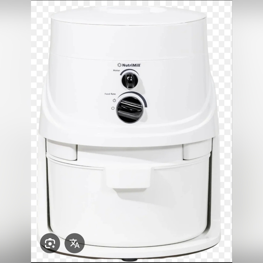 White Kitchen Grain Mill